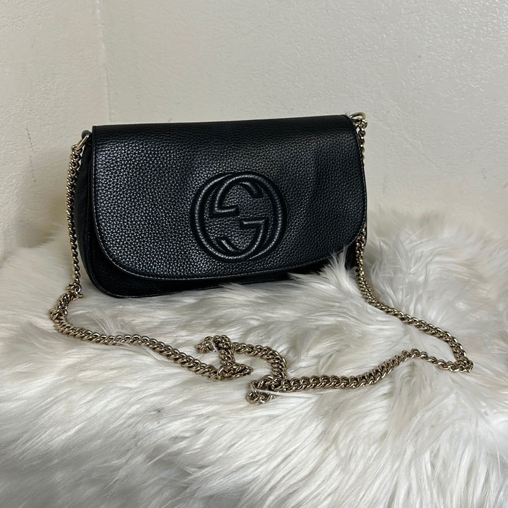 💯Authentic Gucci Soho Crossbody🍀 - Picture 3 of 17